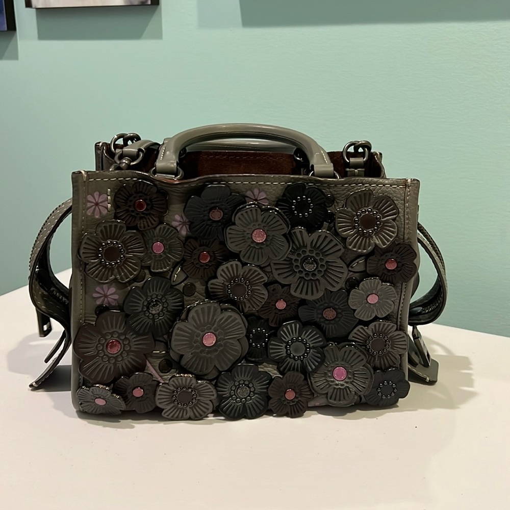 Coach tea rouge bag